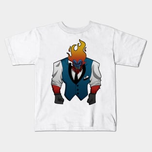 Flaming Gorilla Kids T-Shirt